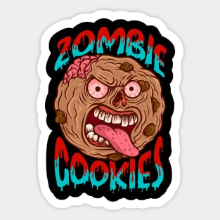 Zombie Cookies - Monster Cookies Sticker